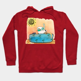 Kiddie Pool Possum Hoodie